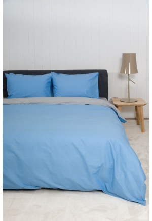 Set Lenjerie de pat - Home View Thiki - Blue Grey