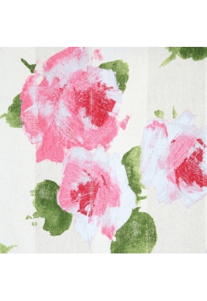 Draperie model floral